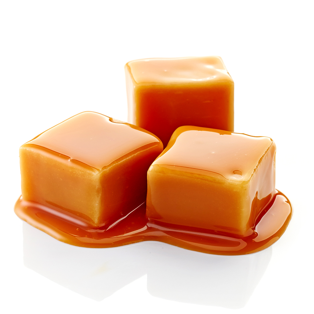 Picture of Candies With Caramel Sauce