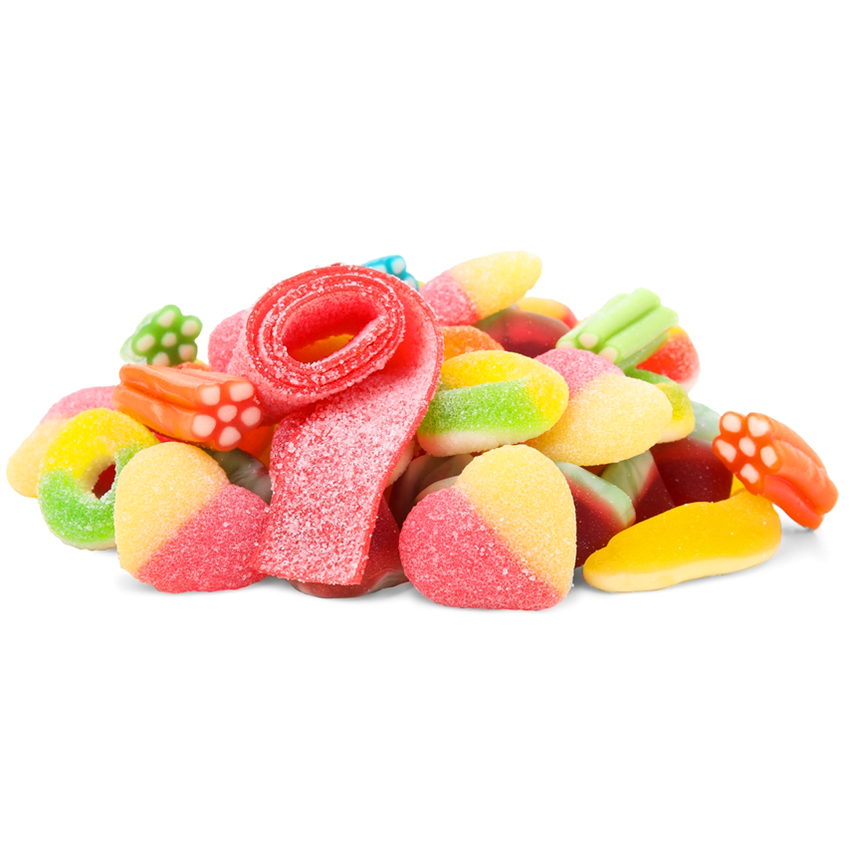 Picture of Pile of Different Jelly Candies